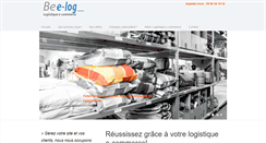 Desktop Screenshot of beelog-solutions.com