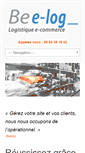 Mobile Screenshot of beelog-solutions.com